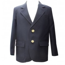 Plain Ladies Navy Blazer