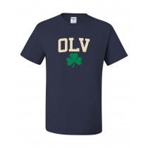 OLV Spirit St. Patrick's Day S/S T-Shirt w/ Clover Logo