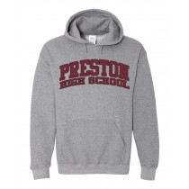 PHS Spirit Hoodie w/ Maroon Logo - Please allow 2-3 Weeks for Delivery