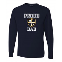 OLV Spirit L/S T-Shirt w/ Proud Dad Logo - Please Allow 2-3 Weeks for Delivery 