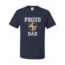 OLV Spirit S/S T-Shirt w/ Proud Dad Logo - Please Allow 2-3 Weeks for Delivery 