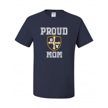 OLV Spirit S/S T-Shirt w/ Proud Mom Logo - Please Allow 2-3 Weeks for Delivery 