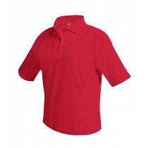 OLS Red Short Sleeve Polo w/ Logo - Spring/Fall Only