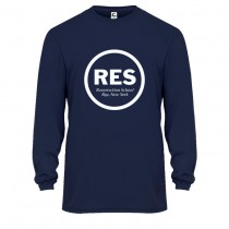 STAFF Resurrection L/S Performance T-Shirt w/ Full Front White Logo - Please Allow 2-3 Weeks for Delivery