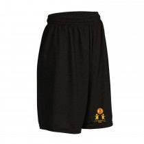 SBES Black Gym Shorts w/ School Logo