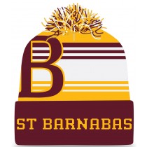 SBS Knit Beanie w/ Logo - Please Allow 4-6 Weeks For Delivery 