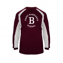 SBS Staff Hook L/S T-Shirt w/ White Logo - Please Allow 2-3 Weeks for Delivery