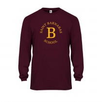 SBS L/S Spirit Performance T-Shirt w/ Gold Logo - Please Allow 2-3 Weeks for Delivery