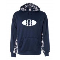 SES Spirit Digital Color Block Hoodie w/ White Logo - Please Allow 2-3 Weeks for Delivery