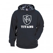 SFA Spirit Digital Color Block Hoodie w/ Titan Logo - Please Allow 2-3 Weeks for Delivery