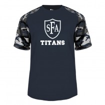 SFA Spirit S/S Camo T-Shirt w/ Titan Logo - Please Allow 2-3 Weeks for Delivery
