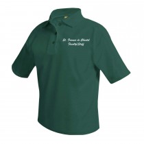 SFDC STAFF S/S Dark Green Polo w/ School Logo* Please Allow 2-3 Weeks For Delivery