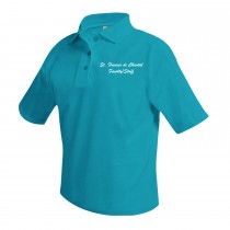 SFDC STAFF S/S Jade Polo w/ School Logo* Please Allow 2-3 Weeks For Delivery