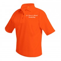 SFDC STAFF S/S Orange Polo w/ School Logo* Please Allow 2-3 Weeks For Delivery