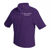 SFDC STAFF S/S Purple Polo w/ School Logo* Please Allow 2-3 Weeks For Delivery