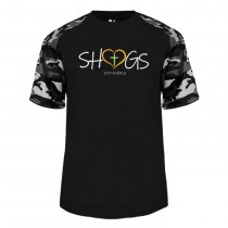 SHGS Spirit S/S Camo T-Shirt w/ Heart Logo - Please Allow 2-3 Weeks for Delivery