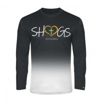 STAFF SHGS Ombre L/S T-Shirt w/ Heart Logo - Please Allow 2-3 Weeks for Delivery