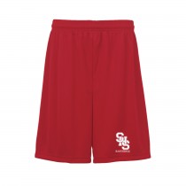SHS Spirit Pocketed Performance Gym Shorts w/ White Logo - Please Allow 2-3 Weeks for Delivery