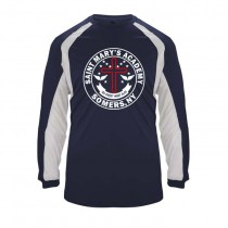 SMA Spirit Hook L/S T-Shirt w/ Crest Logo - Please Allow 2-3 Weeks for Delivery