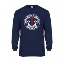 SMA Spirit L/S Performance T-Shirt w/ Crest Logo - Please Allow 2-3 Weeks for Delivery