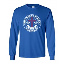 SMA Spirit L/S T-Shirt w/ Crest Logo - Please Allow 2-3 Weeks for Delivery