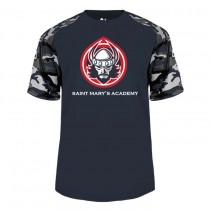 SMA Spirit S/S Camo T-Shirt w/ Viking Logo - Please Allow 2-3 Weeks for Delivery