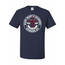 SMA S/S Spirit T-Shirt w/ Crest Logo - Please Allow 2-3 Weeks for Delivery