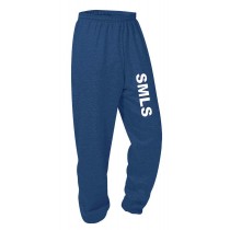 SMLS Red/Navy Gym Sweatpants w/ Optional School Logo