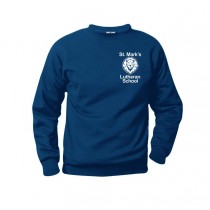SMLS Navy Gym Sweatshirt w/ School Logo