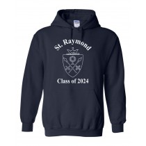 SRS Class of 2024 Pullover Hoodie w/ Logo - Please Allow 2-3 Weeks for Delivery