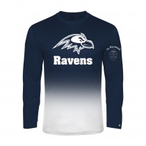 SRS Ombre L/S Spirit T-Shirt w/ Raven Logo - Please Allow 2-3 Weeks for Delivery