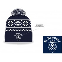SRS Knit Beanie w/ School Logo - Please Allow 2-3 Weeks For Delivery 