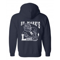 SMLS Staff Pullover Hoodie w/ St. Mark Lion Logo - Please Allow 2-3 Weeks for Delivery
