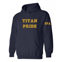 SFA TITANS Pullover Hoodie w/Logo & Custom Name - Please Allow 2-3 Weeks For Delivery 