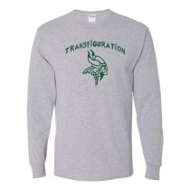 Transfiguration L/S Grey Gym T-Shirt w/ School Logo