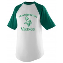 Transfiguration Spirit Wear Ringer Tee w/ Logo - Please Allow 2-3 Weeks for Delivery