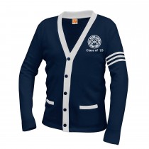 VMA Varsity 2-Pocket Cardigan w/ School Logo (8th Grade Only) - Please Allow 6-8 Weeks for Delivery