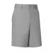 Grey Boys' Flat-Front Adjustable Waist Grey Dress Shorts