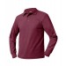 SAS Maroon L/S Polo w/ Logo